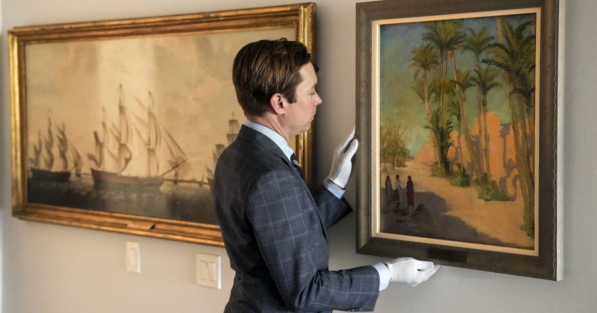 Hudson's Bay art collection: Auction gets underway