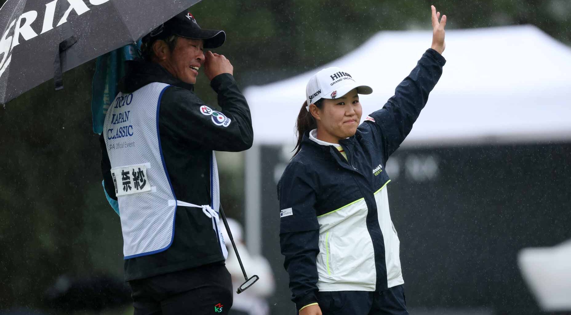 LPGA event ends with improvised playoff after final round canceled