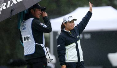 LPGA event ends with improvised playoff after final round canceled