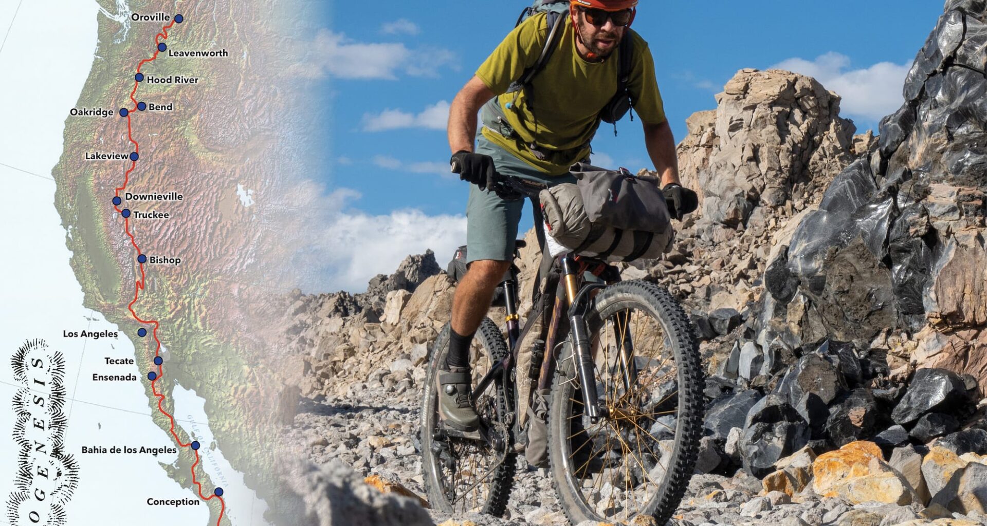 Kurt Refsnider completes first ride of the new Canada-to-Mexico Orogenesis trail