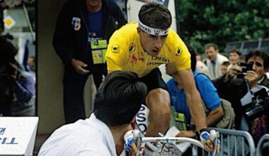 When the Tour de France champ was 2 minutes late to the prologue