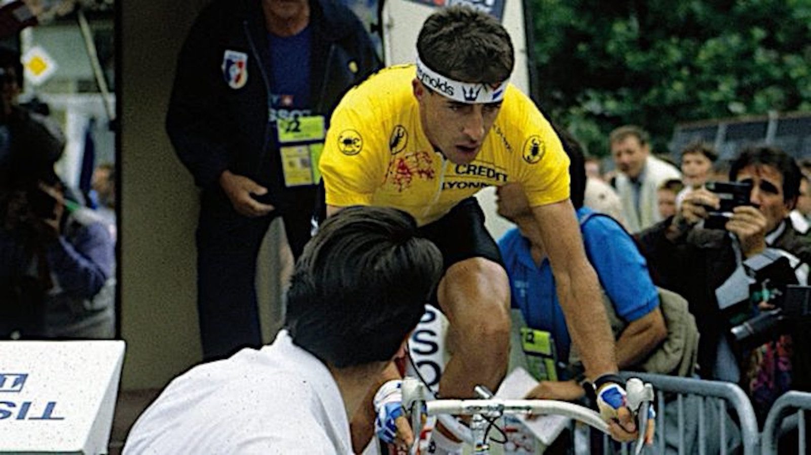 When the Tour de France champ was 2 minutes late to the prologue