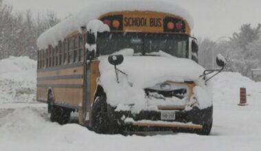 Snow squalls force widespread school bus cancellations in Simcoe County - CTV News
