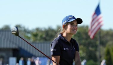 Kai Trump upbeat despite sitting last after LPGA debut - CTV News