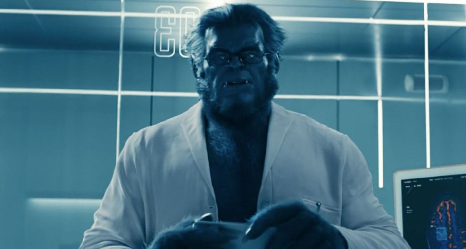 The Beast in the post-credits scene of The Marvels