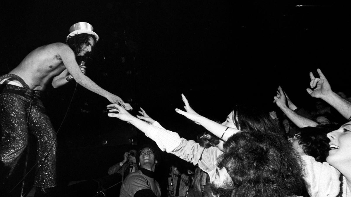 Alice Cooper concert, Boston Garden, Boston, Massachusetts, 1972