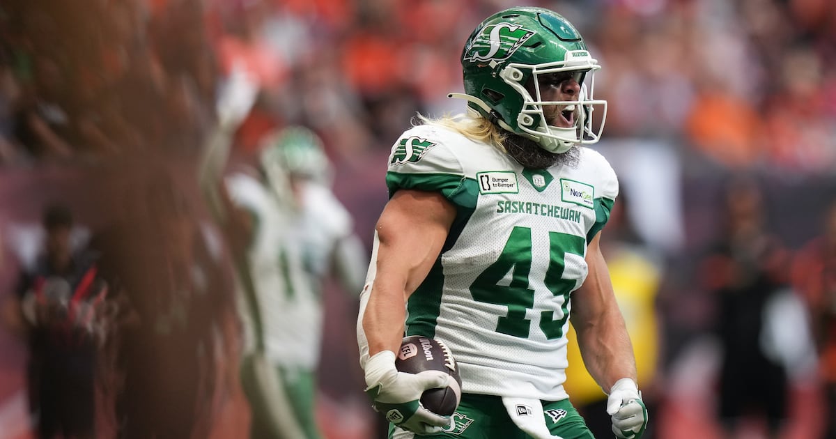 A.J. Ouellette ready to rumble for Saskatchewan Roughriders vs. Montreal Alouettes in Grey Cup