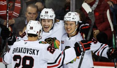 Connor Bedard lifts Blackhawks past Flames with four-point night