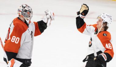 Philadelphia Flyers beat Montreal Canadiens in shootout after blowing 3-goal lead