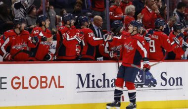 Regression is setting in for the Capitals