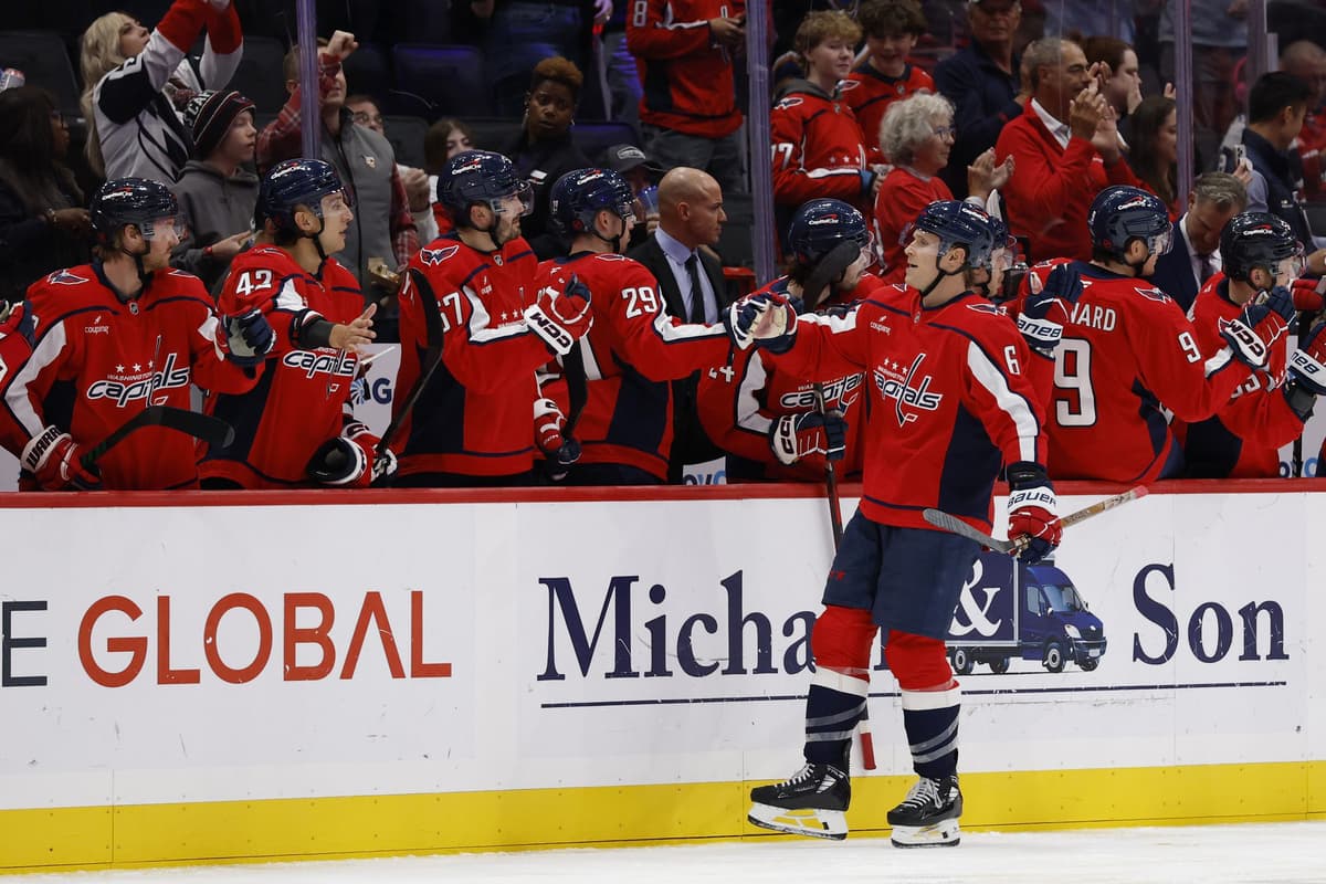 Regression is setting in for the Capitals