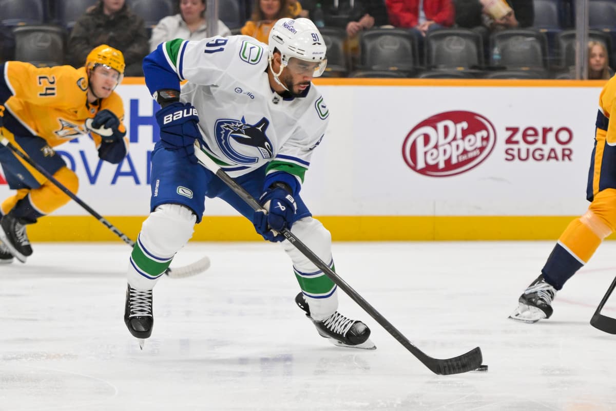 Kane and Boeser score twice, Willander picks up first NHL point in Canucks’ OT win vs. Predators