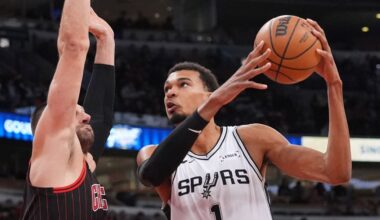 Wembanyama scores 38, Spurs rally past the Bulls for third straight win