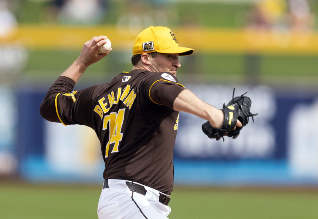 Padres Release Wes Benjamin - MLB Trade Rumors