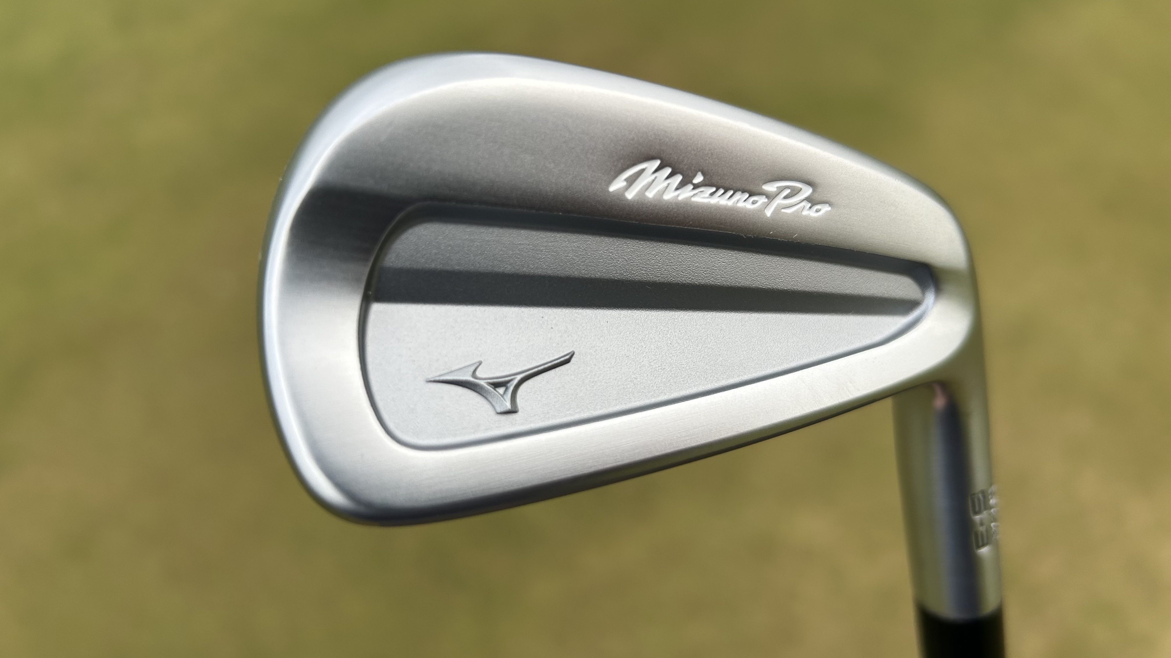 Photo of the Mizuno Pro S3 Iron from the back