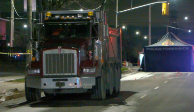 Hamilton crossing guard fatally hit by dump truck