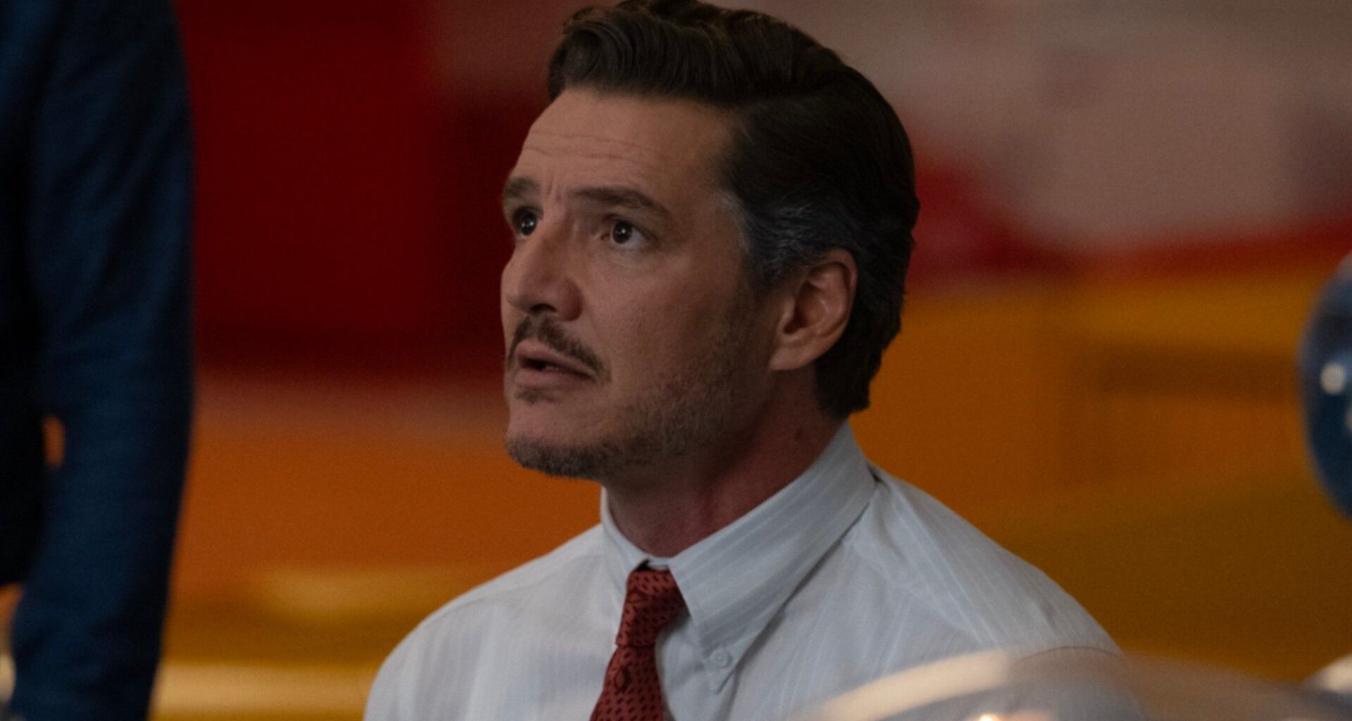 Pedro Pascal as Reed Richards/Mister Fantastic in The Fantastic Four: First Steps