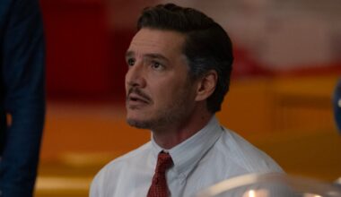 Pedro Pascal as Reed Richards/Mister Fantastic in The Fantastic Four: First Steps