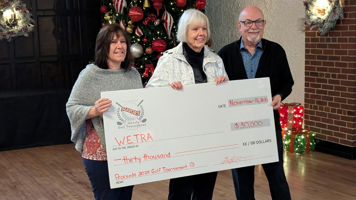 Tecumseh mayor’s charity golf tournament tops $750K in community giving