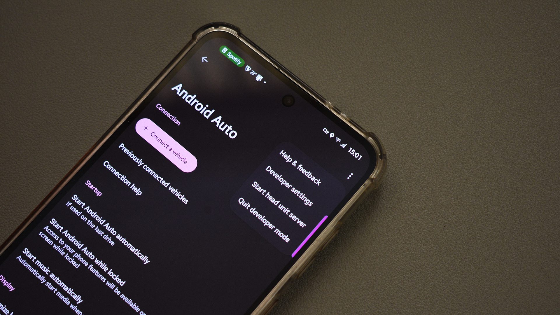 android auto developer settings 1 android auto developer settings 1