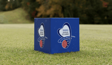 A TOTO Japan Classic tee marker