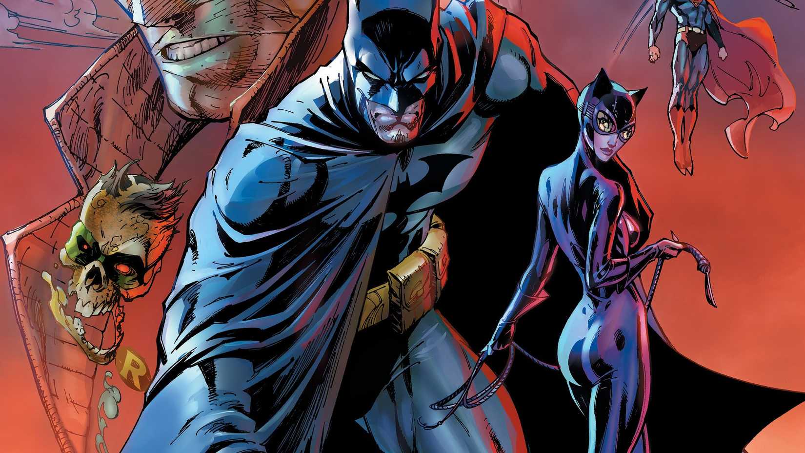 Batman Hush cover art catwoman poison icy robn