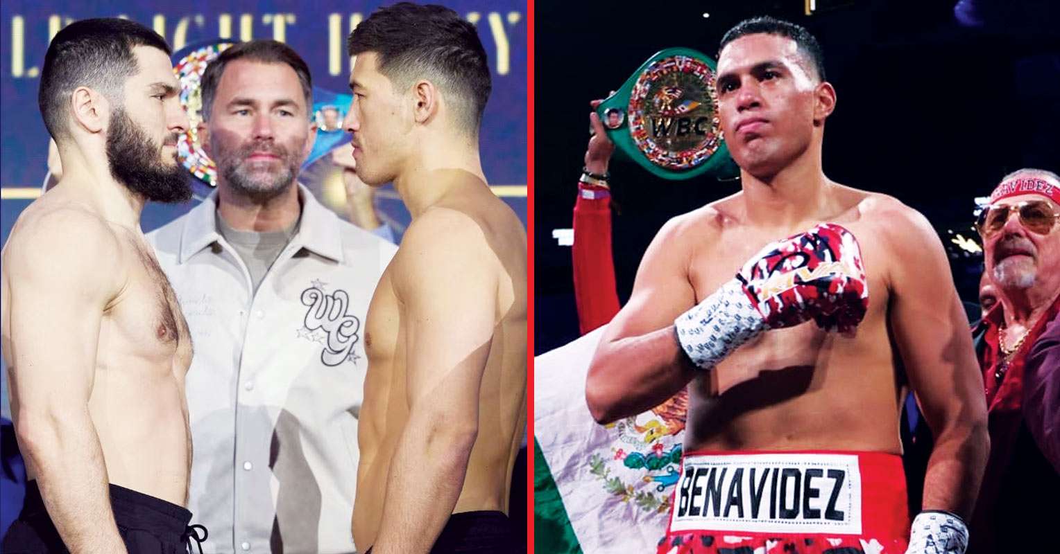 David Benavidez knows who will give him the harder fight between Dmitry Bivol and Artur Beterbiev