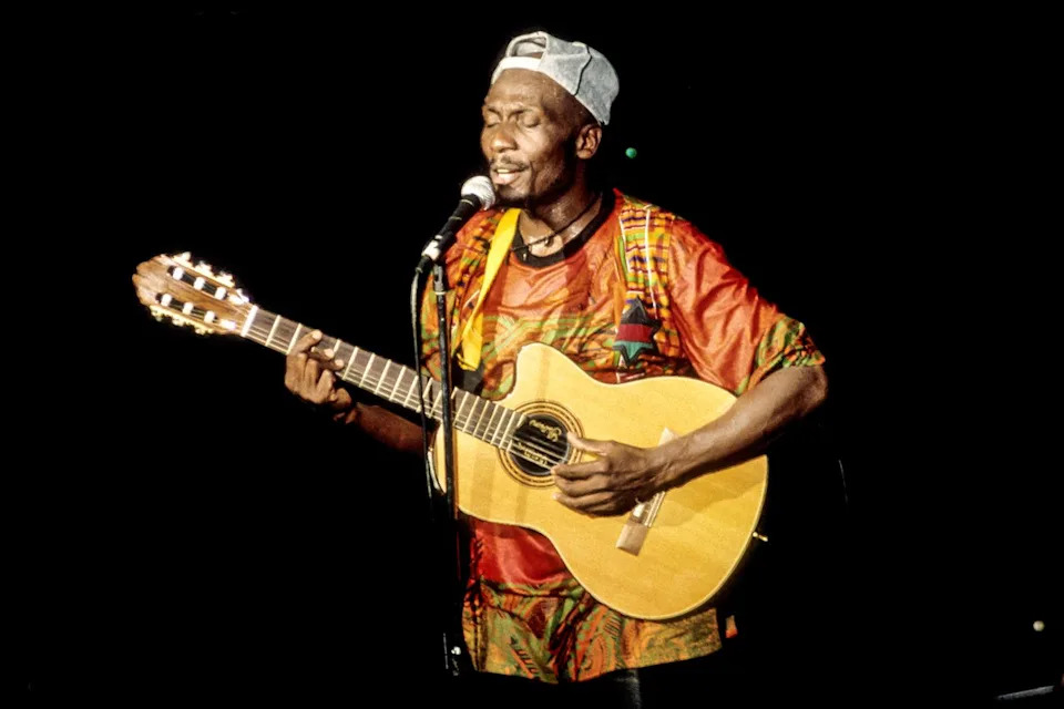 Jack Vartoogian/Getty Jimmy Cliff performs at The Ritz on Aug. 25, 1992, in New York.