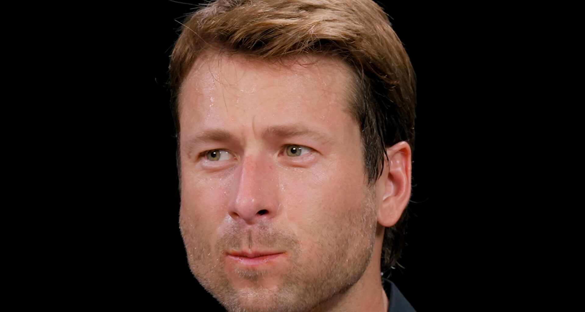 Glen Powell Gets 'Soaked' Eating Spicy Wings on Hot Ones: 'No Mercy'