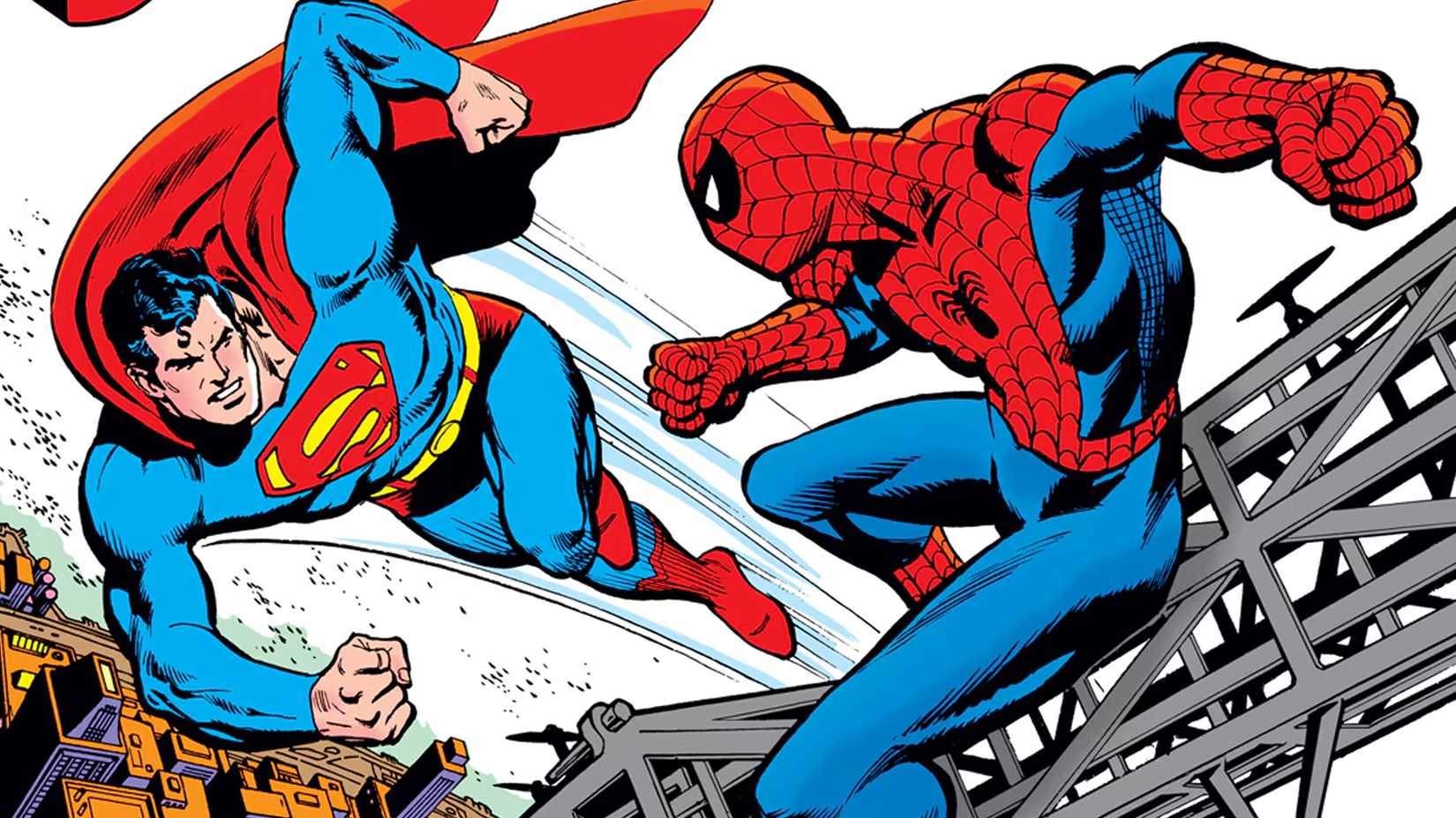 Cover to Superman vs Spider-Man