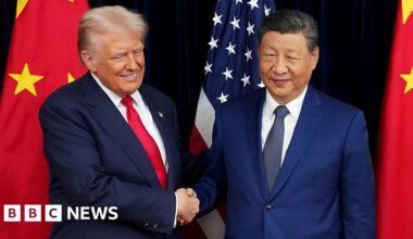 Trump says he will visit China in April after call with Xi