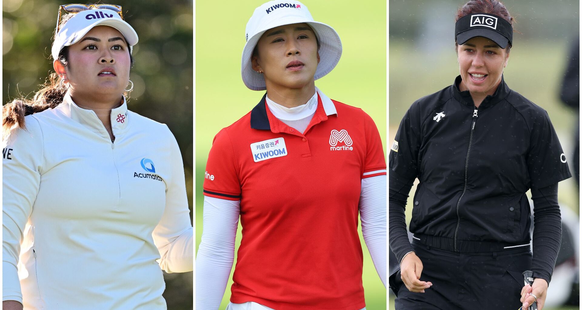 Lilia Vu, Amy Yang and Georgia Hall images