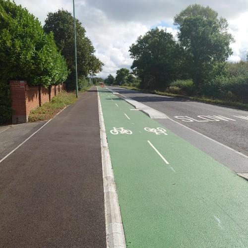B4063 Gloucester to Cheltenham Cycle Improvements Scheme B4063 Gloucester to Cheltenham Cycle Improvements Scheme