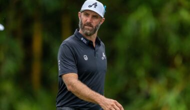 Dustin Johnson has just ended a season without a win for the first time since 2014.