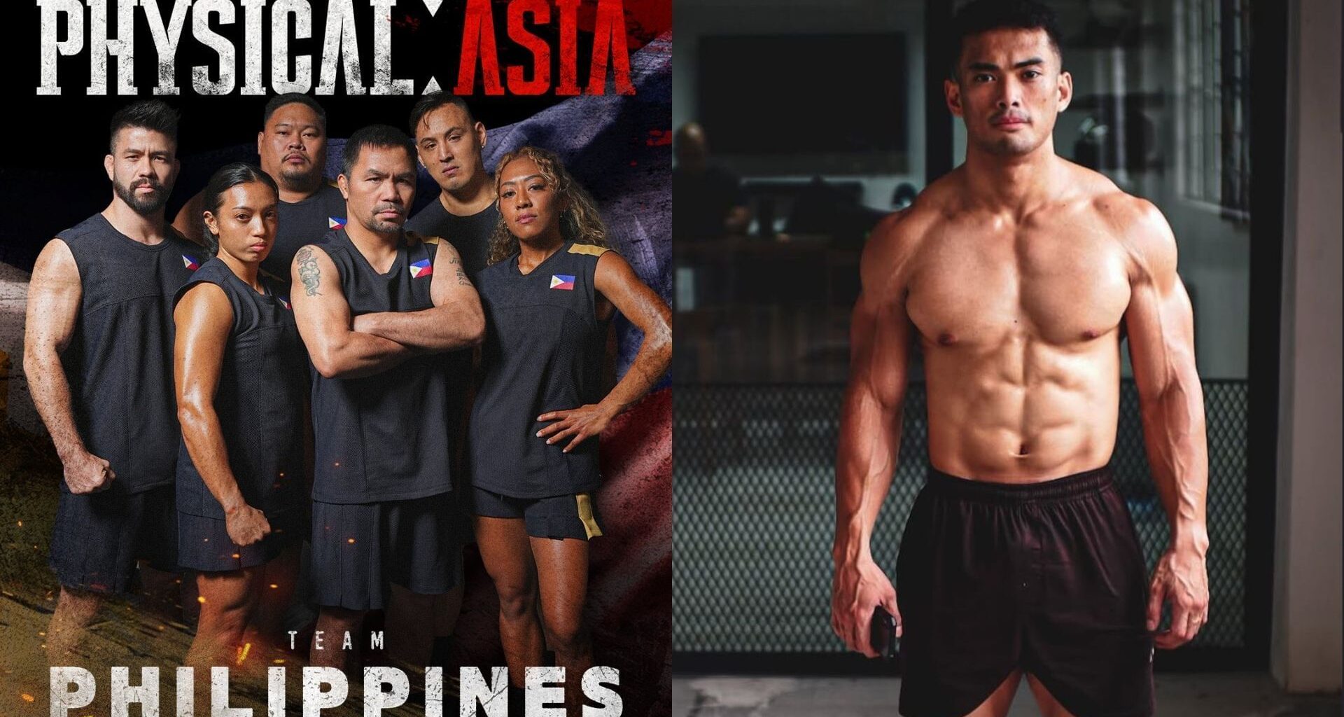 Manny Pacquiao and Justin Hernandez (Image via X/@NetflixKR, Instagram/@justigas)