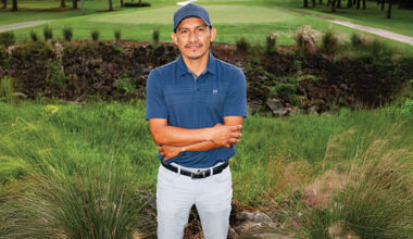 Aerial view of Ghost Creek golf course