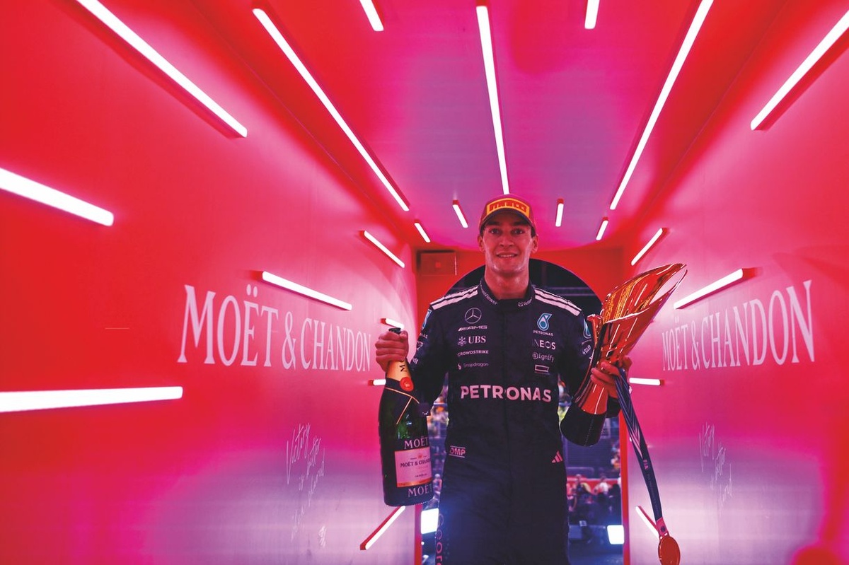 How Russell has become the other star of F1 2025