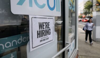 The US economy added 42,000 private-sector jobs last month, more than expected