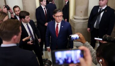 Johnson says House will vote next week on push to compel DOJ to release all of its Epstein files