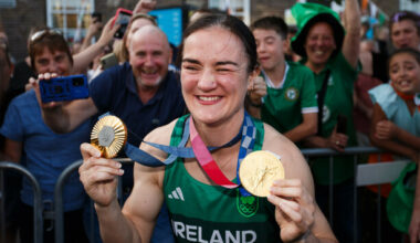 Irish boxing great Kellie Harrington pays tribute to Troy Parrott after late heroics