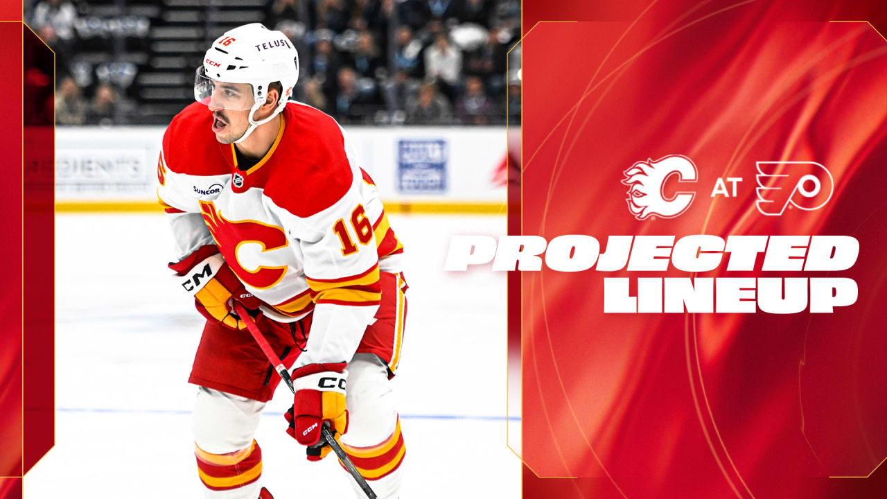 Projected Lineup - Flames @ Flyers