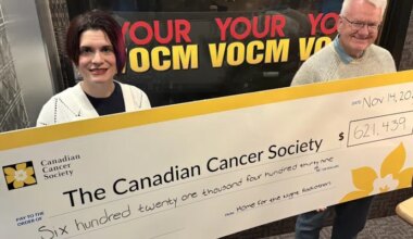 $621,439 Raised for Daffodil Place Through Home for the Night Radiothon on VOCM