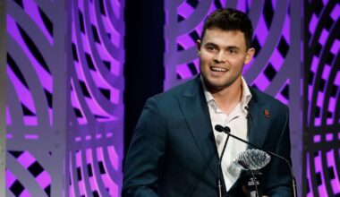 Lions’ Rourke big winner at CFL Awards – TSN