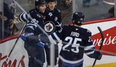 Lambert scores first NHL goal, Winnipeg Jets down Pittsburgh Penguins 5-2