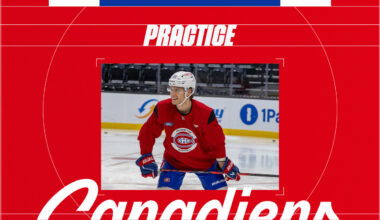 Lines and defense pairings at practice – Nov. 25