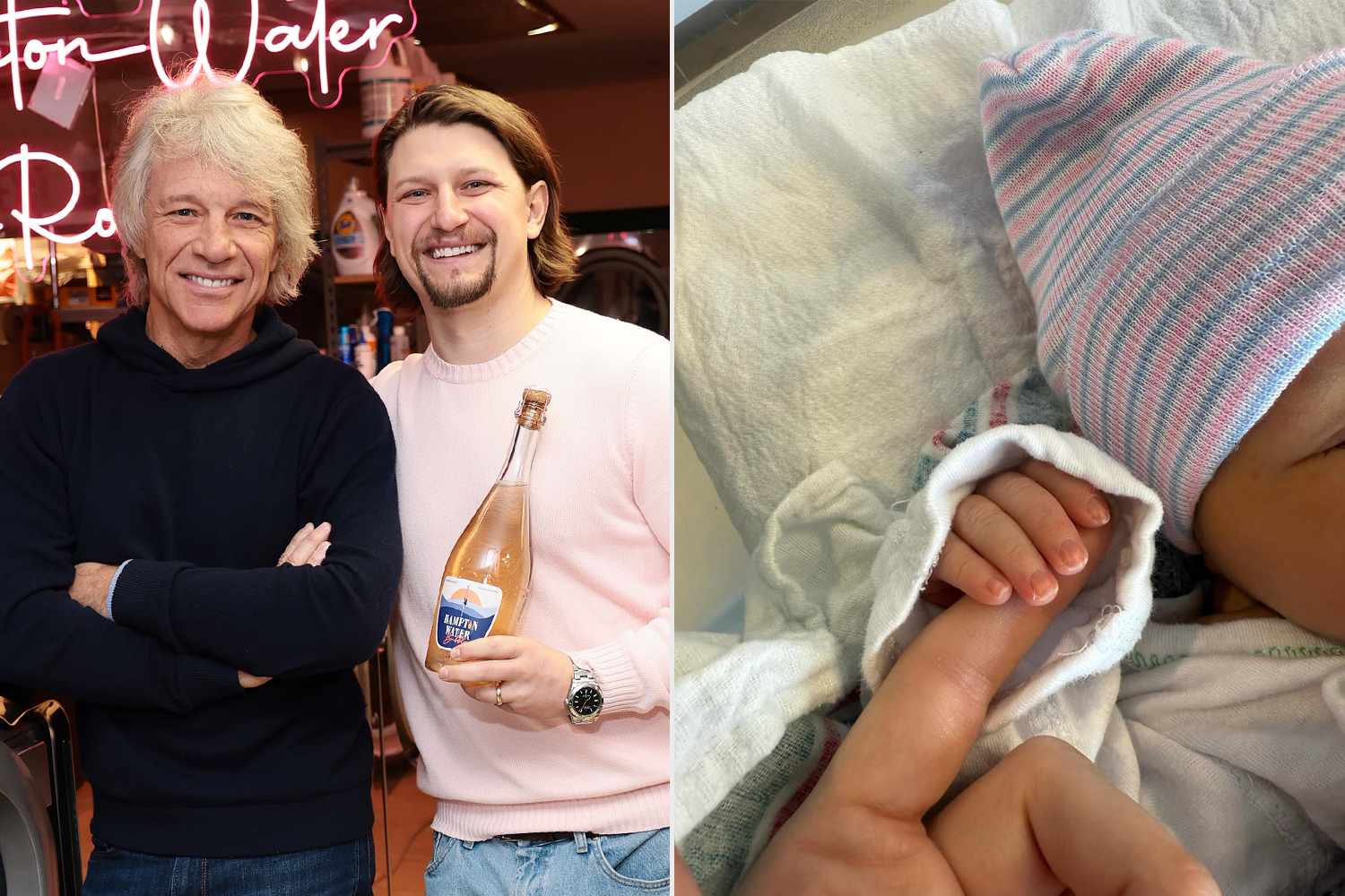 Jon Bon Jovi Is a Grandpa Again! Son Jesse Welcomes First Baby with Wife