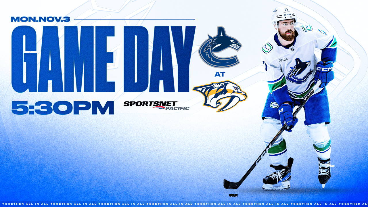 Game Notes: Canucks at Predators
