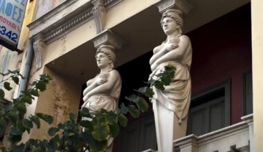 House With Caryatids Athens