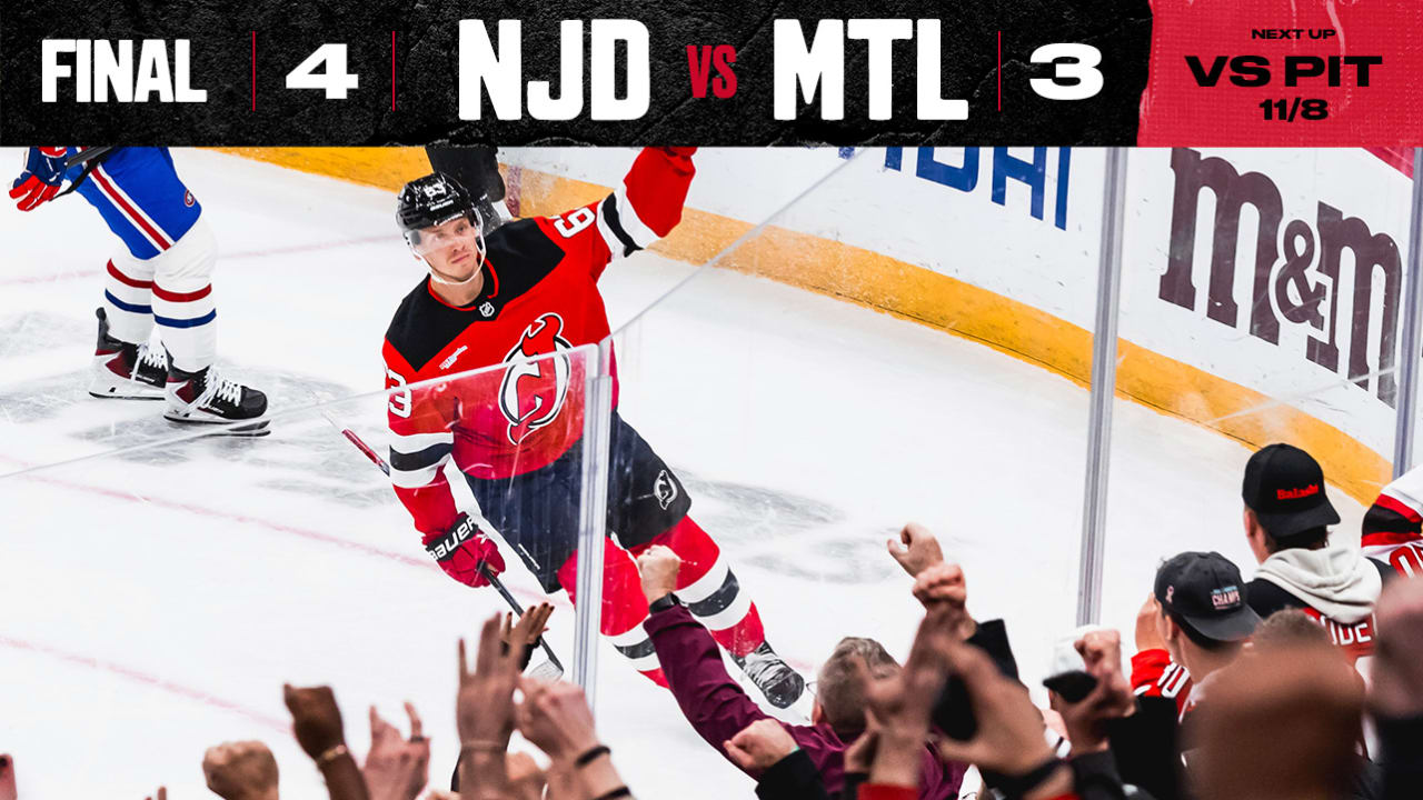 Devils Pull Off Miraculous Comeback Win v. Habs | GAME STORY