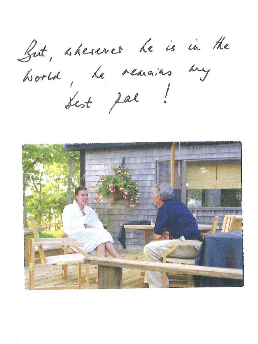 Mandelson featured in Epstein's so-called 50th 